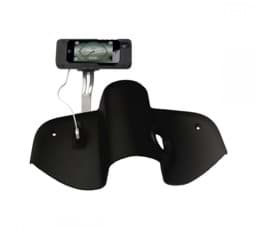 Zeige Details für Multimedia-Halterung mit Stromanschluss Vespa 946, Farbe Schwarz Bild von Multimedia-Halterung mit Stromanschluss Vespa 946, Farbe Schwarz