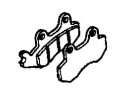 Zeige Details für Bremsbeläge Kymco, Original (Paar) Bild von Bremsbeläge Kymco, Original (Paar)