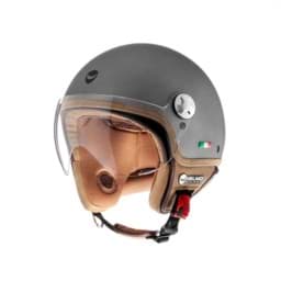 Zeige Details für Jethelm Helmo Milano Vapensiero, Farbe Titanium matt Bild von Jethelm Helmo Milano Vapensiero, Farbe Titanium matt