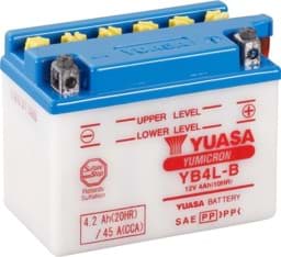 Zeige Details für Blei-Säure-Batterie Yuasa YB4L-B Bild von Blei-Säure-Batterie Yuasa YB4L-B