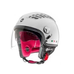 Zeige Details für Jethelm Helmo Milano Turbine, Farbe Weiss glanz Bild von Jethelm Helmo Milano Turbine, Farbe Weiss glanz