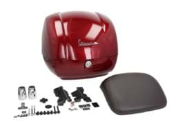Zeige Details für Top-Case Piaggio Vespa GTS Touring 125/300 RST (ab 2019), Farbe Rot 880/A Bild von Top-Case Piaggio Vespa GTS Touring 125/300 RST (ab 2019), Farbe Rot 880/A