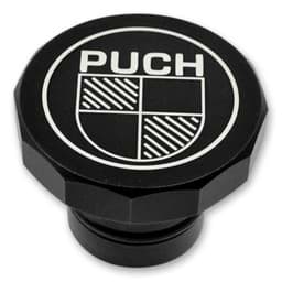 Zeige Details für Tankdeckel Puch Maxi-N, mehrkant, mit Puch-Emblem, schwarz Bild von Tankdeckel Puch Maxi-N, mehrkant, mit Puch-Emblem, schwarz