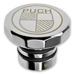 Zeige Details für Tankdeckel Puch Maxi-N, mehrkant, mit Puch-Emblem, verchromt Bild von Tankdeckel Puch Maxi-N, mehrkant, mit Puch-Emblem, verchromt