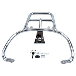 Zeige Details für Gepäckträger für Top-Case Vespa Primavera/Sprint/Elettrica, hinten, chrom, Original Bild von Gepäckträger für Top-Case Vespa Primavera/Sprint/Elettrica, hinten, chrom, Original