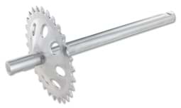 Zeige Details für Tretlagerwelle Puch LG1/LG2/Manet Korado, 28 Zähne Bild von Tretlagerwelle Puch LG1/LG2/Manet Korado, 28 Zähne