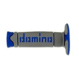 Zeige Details für Lenkergriffe Domino Cross, Grau/Blau  Bild von Lenkergriffe Domino Cross, Grau/Blau