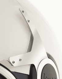 Zeige Details für Visier Vespa-Helm VJ, chrom, klar Bild von Visier Vespa-Helm VJ, chrom, klar