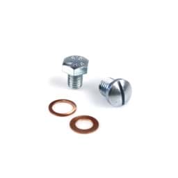 Zeige Details für Schrauben-Set *PUCH" für Oel Einfüll- und Ablassschraube, inkl. Dichtungen zu Puch E50-Motor Bild von Schrauben-Set *PUCH" für Oel Einfüll- und Ablassschraube, inkl. Dichtungen zu Puch E50-Motor