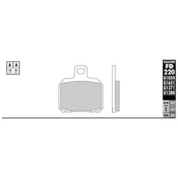 Zeige Details für Scheibenbremsbeläge Galfer Semi-Metal (Paar) Bild von Scheibenbremsbeläge Galfer Semi-Metal (Paar)