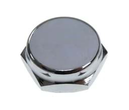 Zeige Details für Abschlussmutter Gabel Puch/Sachs/Tomos, geschlossen, M26x1mm, Slim (H 12mm) Bild von Abschlussmutter Gabel Puch/Sachs/Tomos, geschlossen, M26x1mm, Slim (H 12mm)