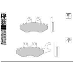 Zeige Details für Scheibenbremsbeläge Galfer Semi-Metal (Paar) Bild von Scheibenbremsbeläge Galfer Semi-Metal (Paar)