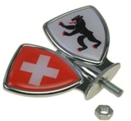 Zeige Details für Schutzblech-Emblem/Zierwappen Appenzell Innerrhoden Bild von Schutzblech-Emblem/Zierwappen Appenzell Innerrhoden