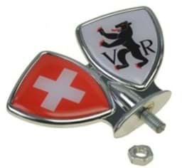 Zeige Details für Schutzblech-Emblem/Zierwappen Appenzell Ausserrhoden Bild von Schutzblech-Emblem/Zierwappen Appenzell Ausserrhoden