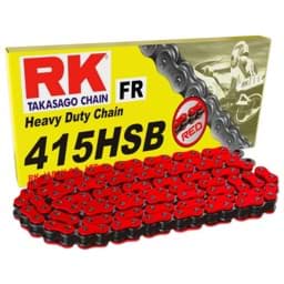 Zeige Details für Antriebskette RK 3/16 (415HSB), 122 Glieder, super-verstärkt, rot Bild von Antriebskette RK 3/16 (415HSB), 122 Glieder, super-verstärkt, rot
