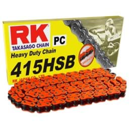 Zeige Details für Antriebskette RK 3/16 (415HSB), 122 Glieder, super-verstärkt, orange Bild von Antriebskette RK 3/16 (415HSB), 122 Glieder, super-verstärkt, orange