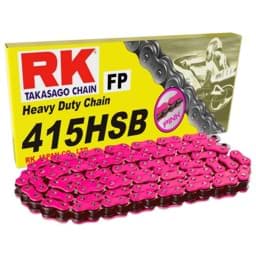 Zeige Details für Antriebskette RK 3/16 (415HSB), 122 Glieder, super-verstärkt, pink Bild von Antriebskette RK 3/16 (415HSB), 122 Glieder, super-verstärkt, pink