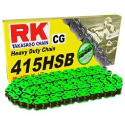 Zeige Details für Antriebskette RK 3/16 (415HSB), 122 Glieder, super-verstärkt, grün Bild von Antriebskette RK 3/16 (415HSB), 122 Glieder, super-verstärkt, grün