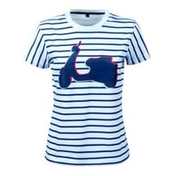 Zeige Details für T-Shirt Vespa Graphic Woman, Farbe Shape Bild von T-Shirt Vespa Graphic Woman, Farbe Shape