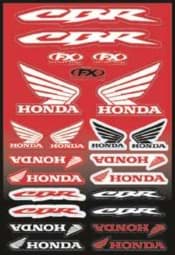 Zeige Details für Aufkleberset FX Honda", 50 x 35cm" Bild von Aufkleberset FX Honda", 50 x 35cm"
