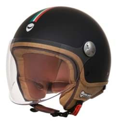 Zeige Details für Jethelm Helmo Milano Veloce Italy, Farbe Schwarz matt Bild von Jethelm Helmo Milano Veloce Italy, Farbe Schwarz matt