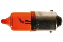 Zeige Details für Blinkerbirne 12V/23W, Sockel BA9S (180°), orange Bild von Blinkerbirne 12V/23W, Sockel BA9S (180°), orange