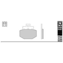 Zeige Details für Scheibenbremsbeläge Galfer Standard (Paar) Bild von Scheibenbremsbeläge Galfer Standard (Paar)