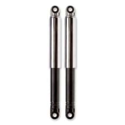 Zeige Details für Stossdämpfer Oldschool Puch/Universal 31cm, schwarz/verchromt (2 Stück) Bild von Stossdämpfer Oldschool Puch/Universal 31cm, schwarz/verchromt (2 Stück)