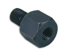 Zeige Details für Adapter innen M10 Rechtsgewinde/aussen M8 Linksgewinde, schwarz Bild von Adapter innen M10 Rechtsgewinde/aussen M8 Linksgewinde, schwarz
