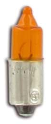 Zeige Details für Blinkerbirne 12V/10W, Sockel BA9S, orange (Spitz) Bild von Blinkerbirne 12V/10W, Sockel BA9S, orange (Spitz)