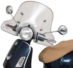 Zeige Details für Windschutzscheibe Piaggio Vespa GT/GTS 125/200/250/300, halbhoch, klar Bild von Windschutzscheibe Piaggio Vespa GT/GTS 125/200/250/300, halbhoch, klar
