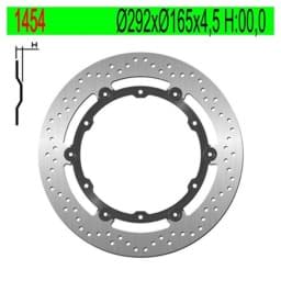 Zeige Details für Bremsscheibe NG Brake Disc 292/165/4.5mm, 6 Loch Bild von Bremsscheibe NG Brake Disc 292/165/4.5mm, 6 Loch