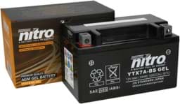 Zeige Details für Gel-Batterie Nitro YTX7A-BS-GEL/NTX7A-SLA, wartungsfrei Bild von Gel-Batterie Nitro YTX7A-BS-GEL/NTX7A-SLA, wartungsfrei