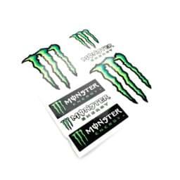 Zeige Details für Aufkleberset "4R Monster Energy", 19 x 23cm Bild von Aufkleberset "4R Monster Energy", 19 x 23cm