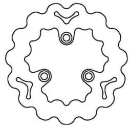 Zeige Details für Bremsscheibe Galfer Wave Disc Bild von Bremsscheibe Galfer Wave Disc