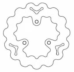 Zeige Details für Bremsscheibe Galfer Wave Disc Bild von Bremsscheibe Galfer Wave Disc