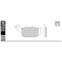 Zeige Details für Scheibenbremsbeläge Galfer Semi-Metal (Paar) Bild von Scheibenbremsbeläge Galfer Semi-Metal (Paar)