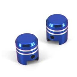 Zeige Details für Ventilkappen TNT "Kolben", blau (2 Stück) Bild von Ventilkappen TNT "Kolben", blau (2 Stück)