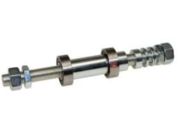 Zeige Details für Vorderraddachse 12mm Puch, mit Kugellager Ø29 (Leleu) Bild von Vorderraddachse 12mm Puch, mit Kugellager Ø29 (Leleu)