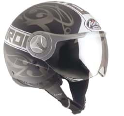 Zeige Details für Jethelm Airoh Naked 50 Funny, Farbe Schwarz matt, Grösse M (57-58cm) (Aktionspreis!) Bild von Jethelm Airoh Naked 50 Funny, Farbe Schwarz matt, Grösse M (57-58cm) (Aktionspreis!)