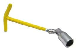 Zeige Details für Kerzenschlüssel T, mit Gelenk, 21mm, Länge 230mm Bild von Kerzenschlüssel T, mit Gelenk, 21mm, Länge 230mm