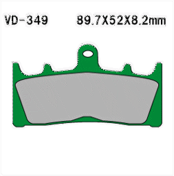 Zeige Details für Bremsbeläge Vesrah Kevlar (Paar) Bild von Bremsbeläge Vesrah Kevlar (Paar)