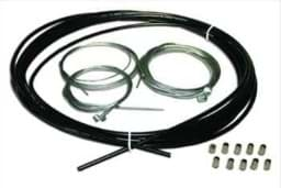 Bild von Kabelset Mofa Universal, schwarz (4 Kabel)