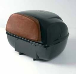Zeige Details für Echtleder-Rückenpolster Piaggio Vespa LX, Braun Bild von Echtleder-Rückenpolster Piaggio Vespa LX, Braun
