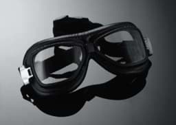 Zeige Details für Biker-Brille Red Baron, mit rundem Glas Bild von Biker-Brille Red Baron, mit rundem Glas