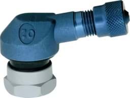 Zeige Details für Ventil Racing Alu, Blau, 11.3mm, 90° gebogen (2 Stück) Bild von Ventil Racing Alu, Blau, 11.3mm, 90° gebogen (2 Stück)