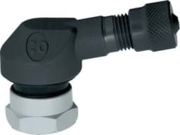 Zeige Details für Ventil Racing Alu, Schwarz, 11.3mm, 90° gebogen (2 Stück) Bild von Ventil Racing Alu, Schwarz, 11.3mm, 90° gebogen (2 Stück)