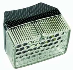 Zeige Details für Rücklicht Puch/Sachs, carbon/transparent Bild von Rücklicht Puch/Sachs, carbon/transparent