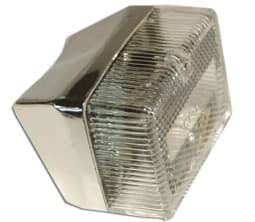 Zeige Details für Rücklicht Puch/Sachs, chrom/transparent Bild von Rücklicht Puch/Sachs, chrom/transparent