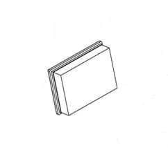 Zeige Details für Luftfiltereinsatz Aprilia, Original Bild von Luftfiltereinsatz Aprilia, Original